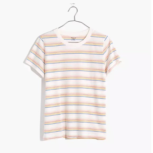 Madewell Northside Vintage Tee in Costillo Stripe - Picture 2 of 4